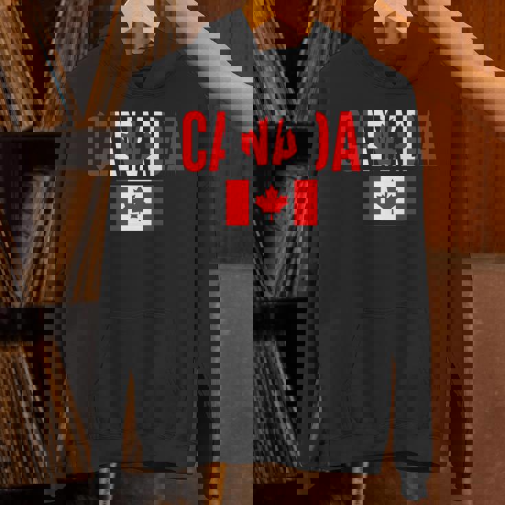 カナダ カナダの国旗 長袖tシャツ パーカー