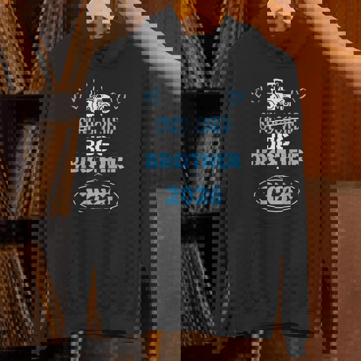 キッズ 一人っ子に取り消し線を引いたトラクター ビッグ ブラザー 2026 パーカー