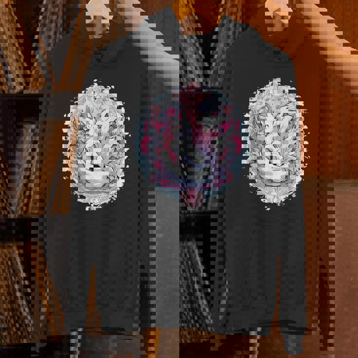 キツネ かわいい コスチューム 九尾狐 ドラゴンズ パーカー