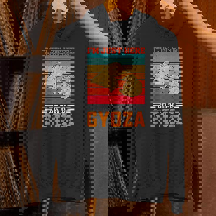 ギョーザが食べたくてたまらない、おもしろいレトロ中華餃子 パーカー