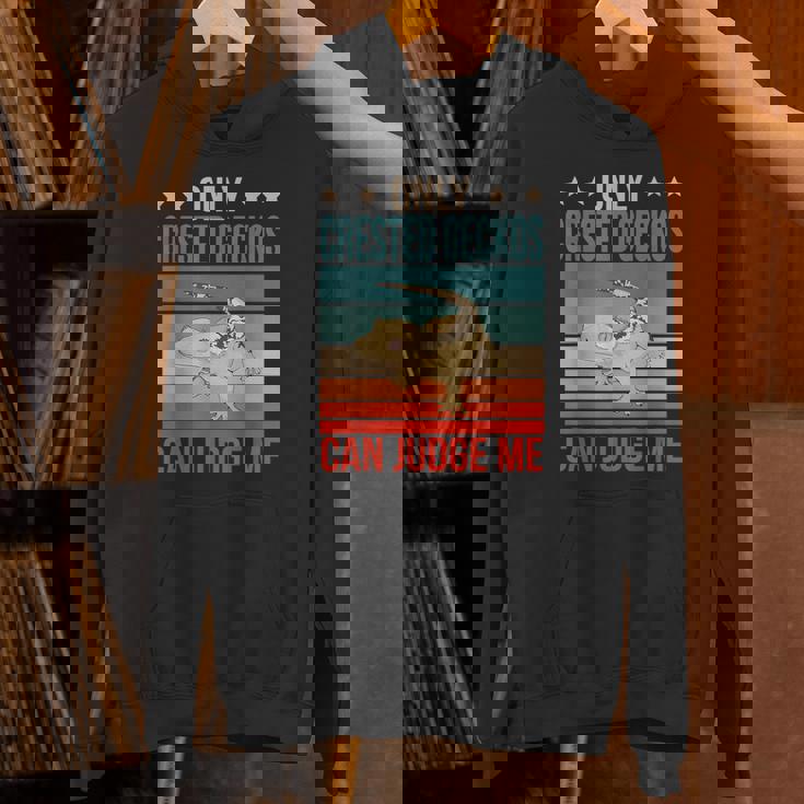 クレステッド・ゲッコーは私を判断できる 爬虫類 クレステッド・ゲッコー パーカー