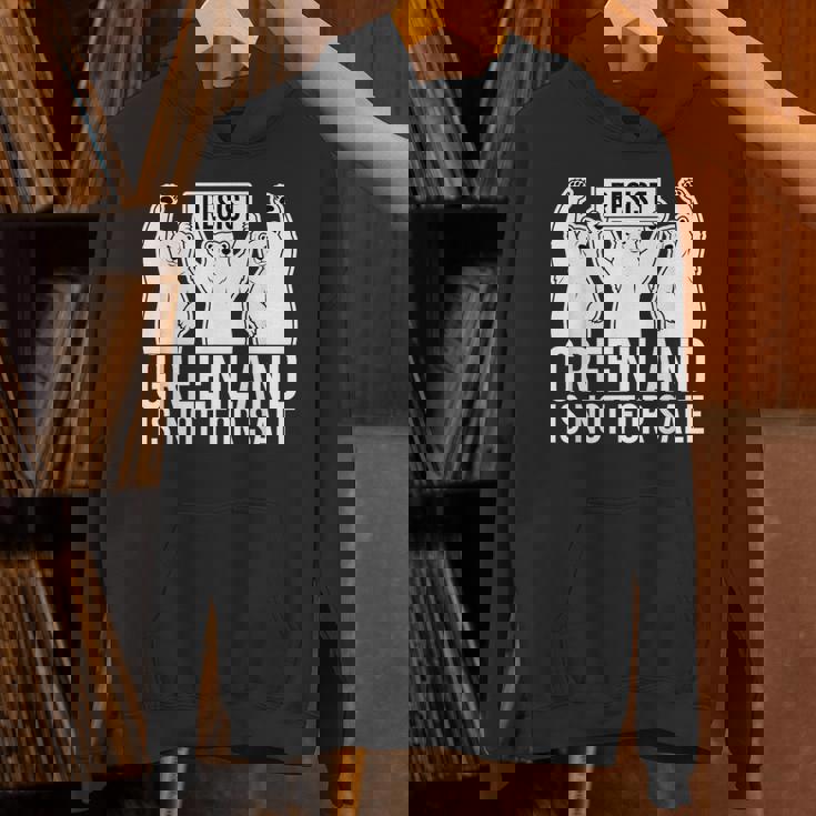 グリーンランドは非売品 シロクマ グリーンランド デンマーク パーカー