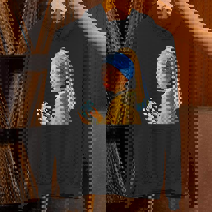 ゲーム モナリザ 面白いtシャツ ゲーマー ネタ 入り メンズ おもしろ 面白い 服 フェルメール グッズ パーカー