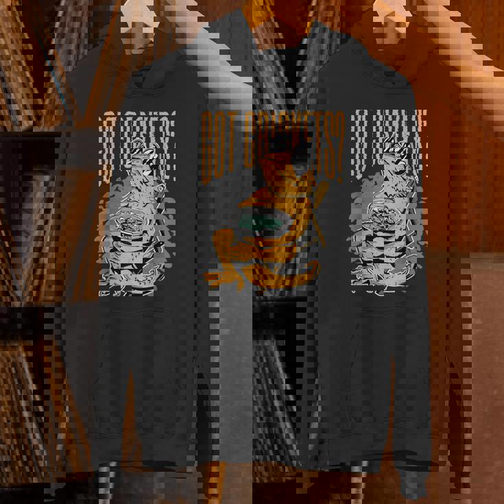 コオロギを手に入れましたか？フトアゴヒゲトカゲ パーカー