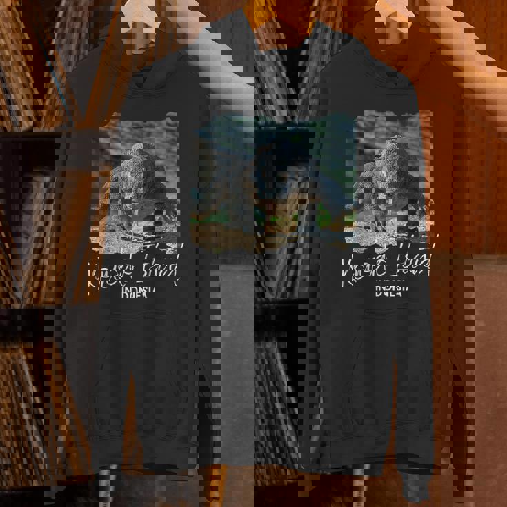 コモド島インドネシアコモドドラゴン パーカー