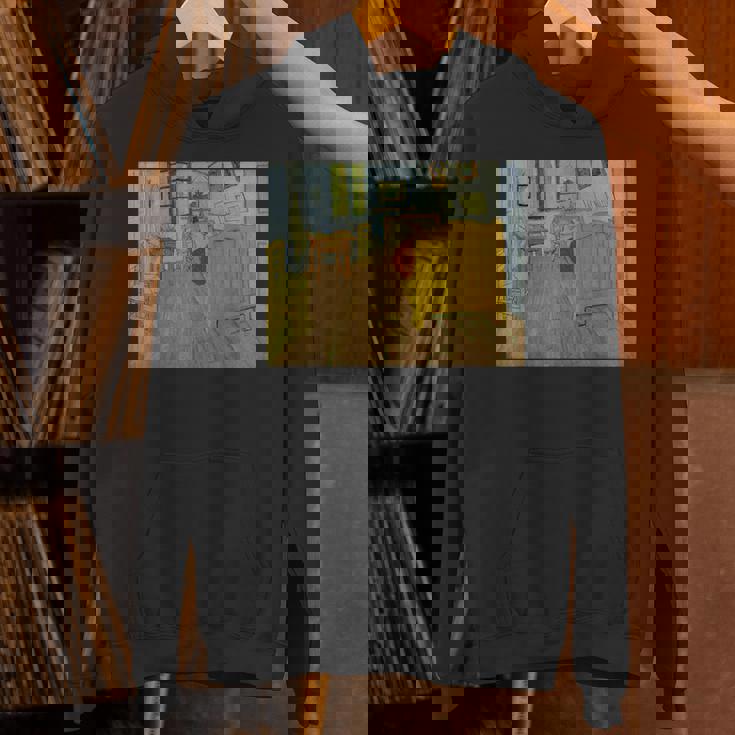 ゴッホ-アルルのベッドルーム パーカー