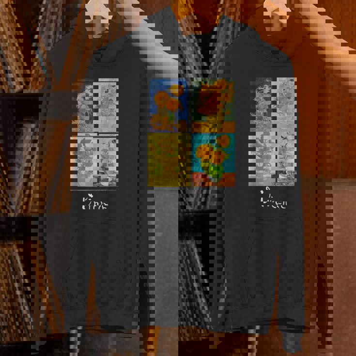 ゴッホの有名な芸術絵画 ひまわりvan Gogh パーカー