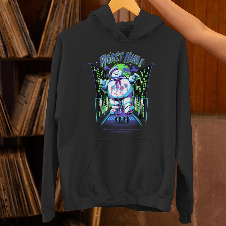 ゴーストバスターズ ハロウィンデザイン ローストヒムの楽しみ 長袖tシャツ パーカー