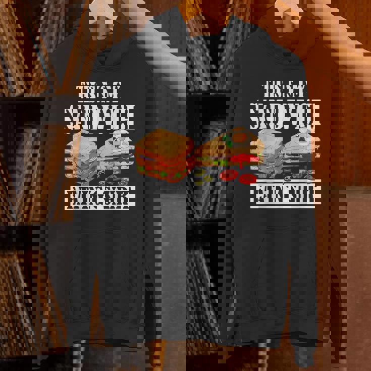 サンドイッチ服 This Is Myandwich Eating パーカー