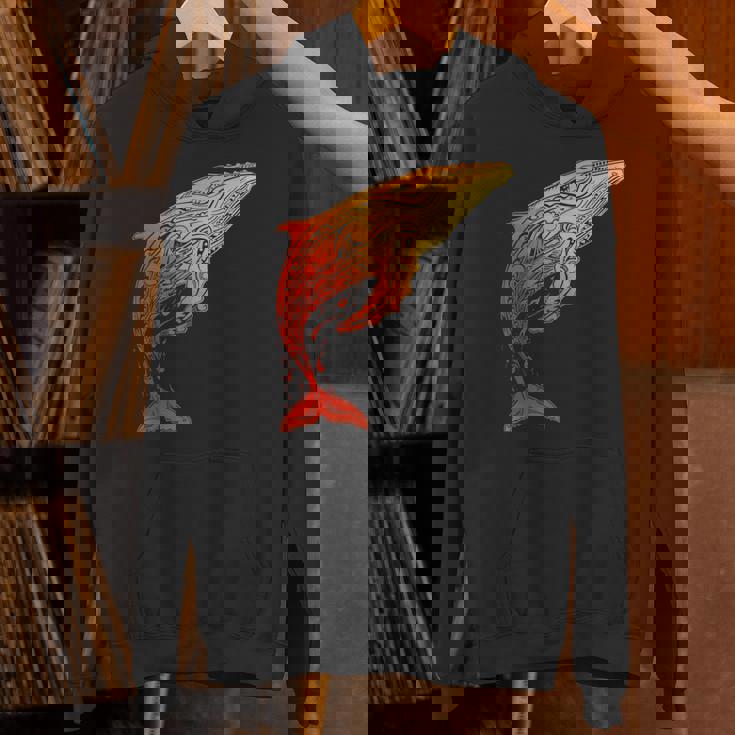 ザトウクジラ ネイティブ ハワイアン ハワイアン トライバル パーカー