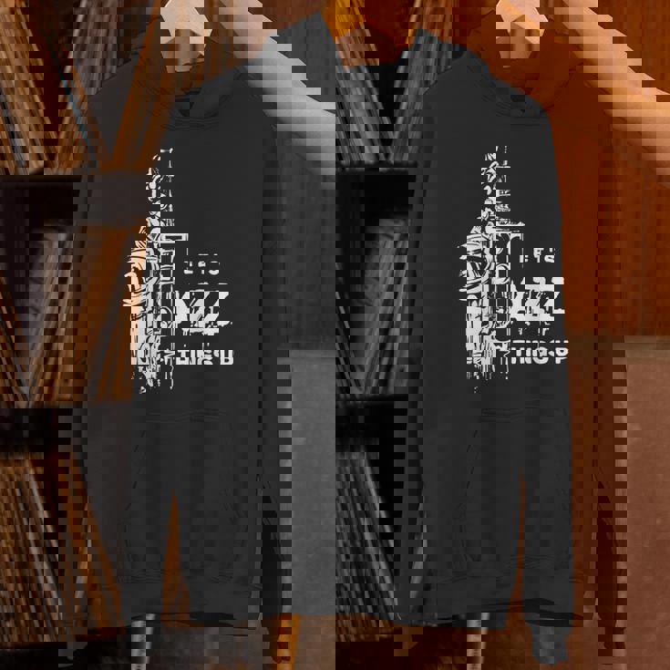 ジャズ・サックス レッツ・ジャズ・シング・アップlet's Jazz Thing Up 長袖tシャツ パーカー