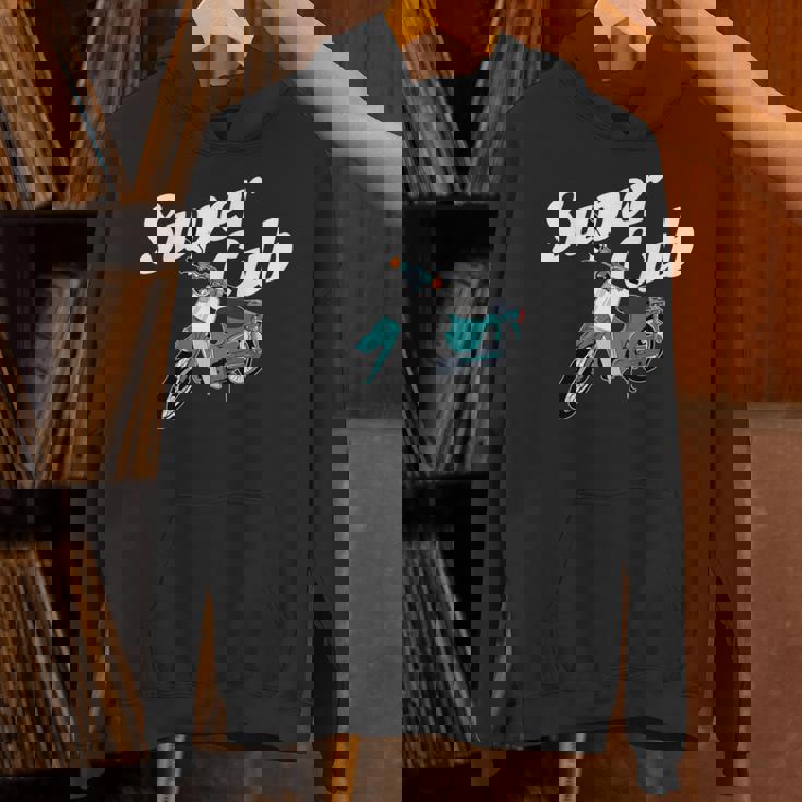 スーパーカブ 50 110 125 バイク ミニ モト スクーター カスタム 原付 二種 長袖tシャツ パーカー