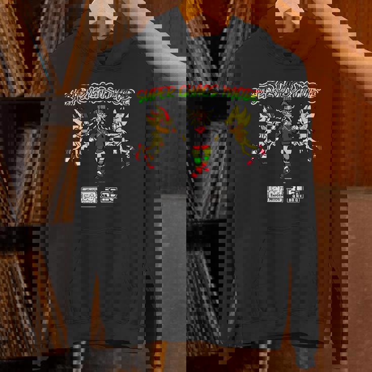 ソニック×れじぇくんuper Chaos Mode Winter Edition L 長袖tシャツ パーカー