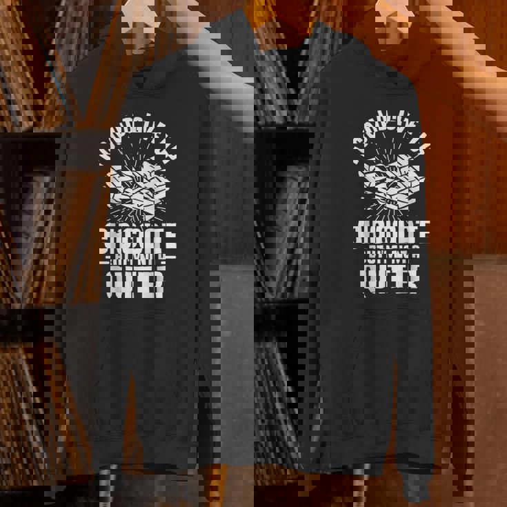 チョコレートはあきらめることができたけど禁煙者じゃない パーカー