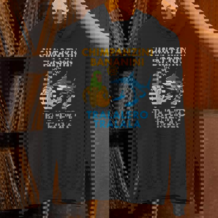 チンパンジーニ バナニーニs トララレロ トラララ 面白い 幼児向け パーカー