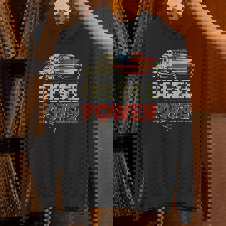 ディーゼルパワーシャツ ディーゼルトラックアクセサリー ディーゼル整備士 長袖tシャツ パーカー