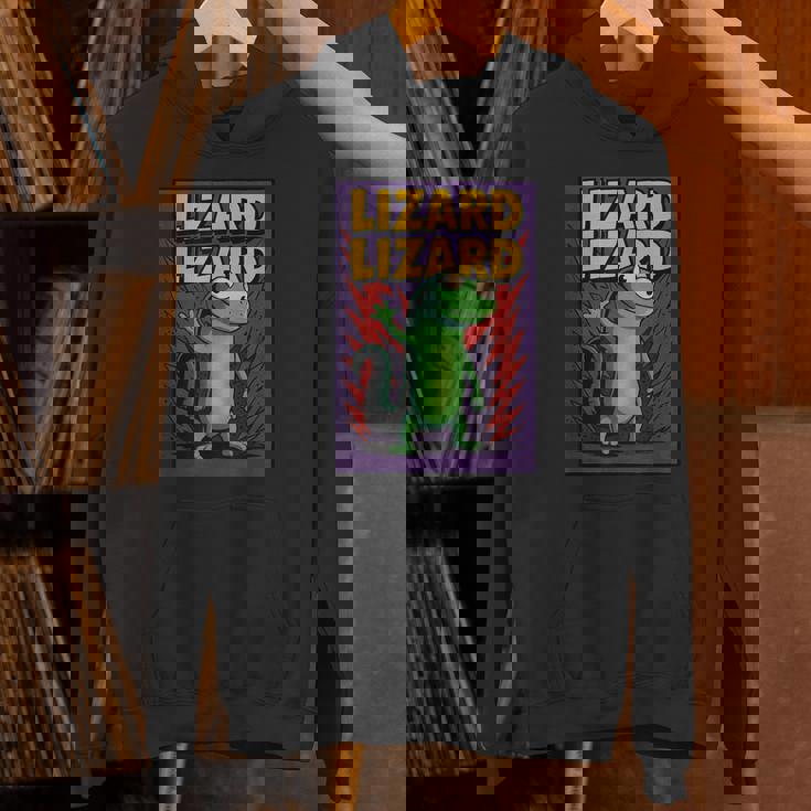 トカゲトカゲミームコミックポスター パーカー