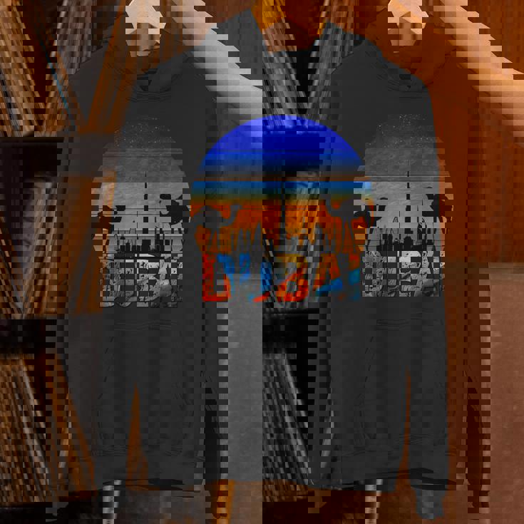 ドバイ ブルジュ ハリファ ヴィンテージ Uae ドバイ アラビア キャメル お土産 長袖tシャツ パーカー