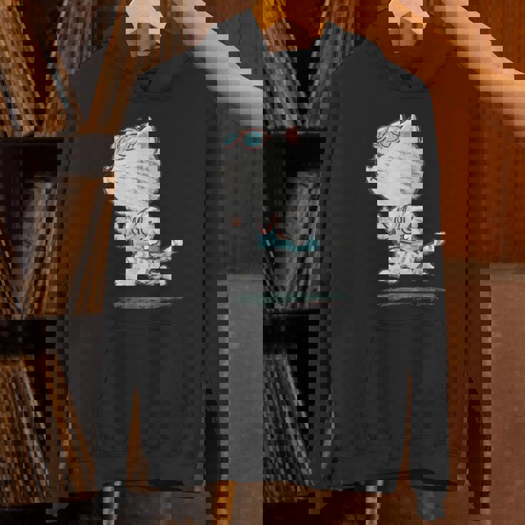 ネコ ねこ ランニング 子猫 ペット おもしろ 動物 ランナー イラスト パーカー