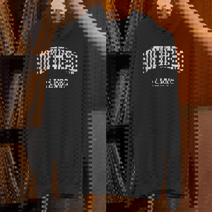 ノースフィールド イリノイ Il ビンテージ アスレチック スポーツデザイン パーカー