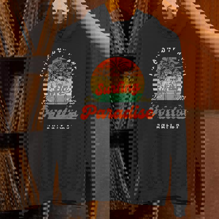 ハナレイ ベイ ハワイ カウアイ島 長袖tシャツ パーカー