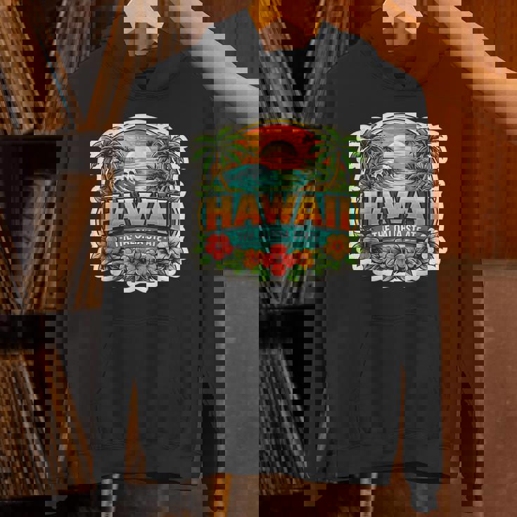 ハワイ アロハ州立大学 お土産 訪問者 記念品 ハワイアン パーカー