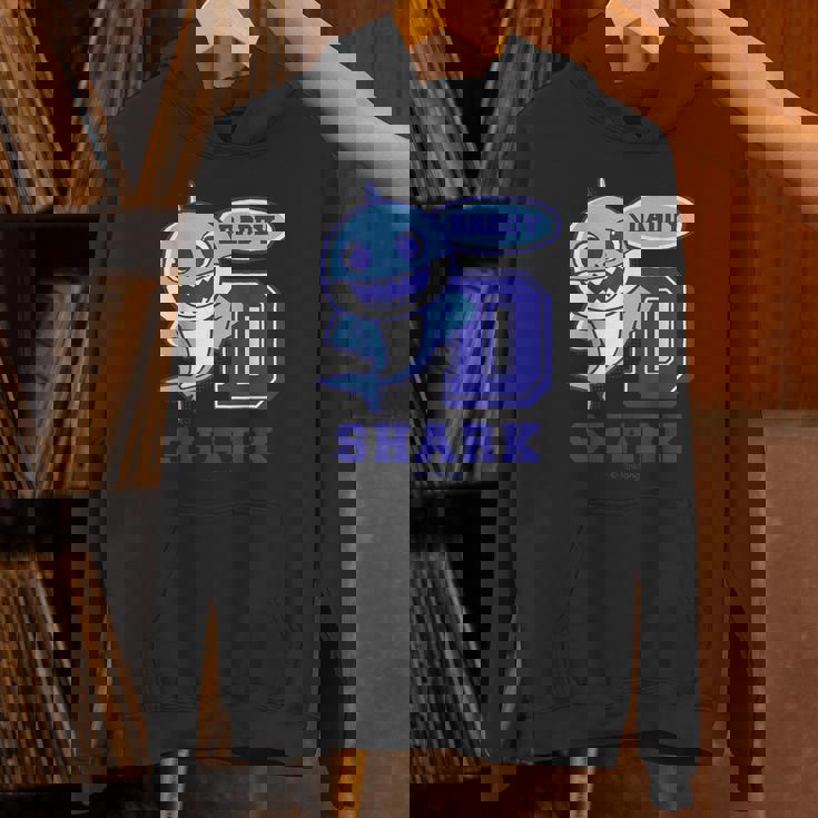 パパシャーク・レトロ・ベイシャーク・サメなかぞく・プレゼント・キッズ・メンズ・ウーマンズ パーカー