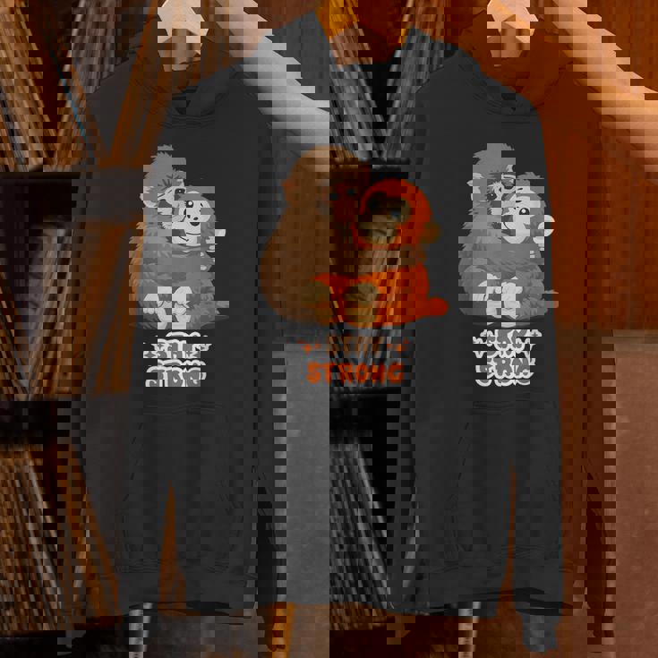 パンチパンチくん 寂しい動物園猿 パーカー