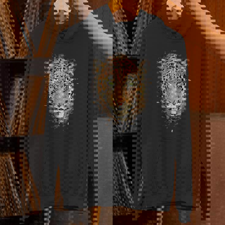 ヒョウ柄シャツ メンズ グラフィック レディース 動物愛好家 美的 パーカー