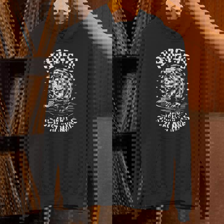 ビーバーズ スピリットアニマルズ おもしろビーバー パーカー