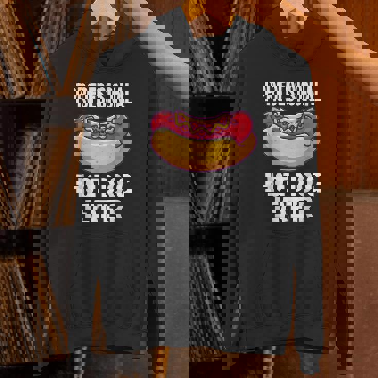 プロフェッショナルホットドッグイーターファニーホットドッグ パーカー