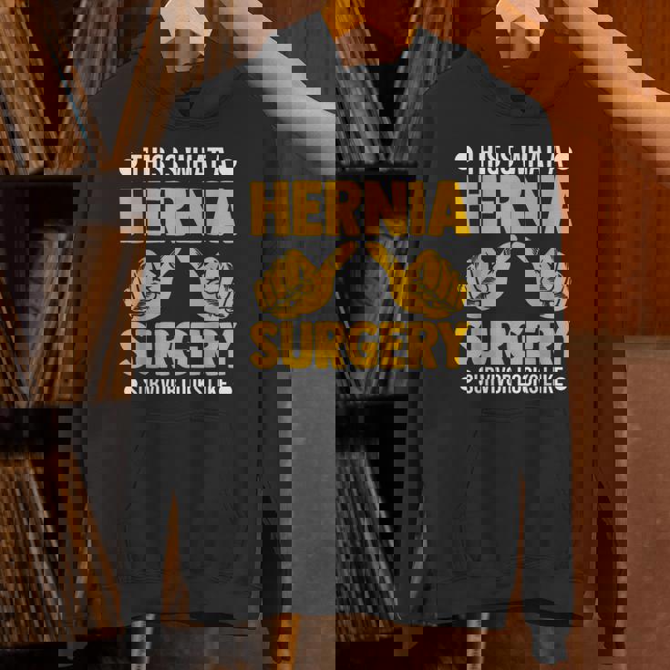 ヘルニア 手術 患者 回復 お見舞い 駄じゃれ パーカー