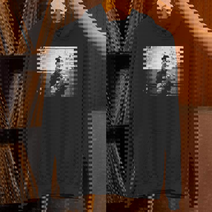 ボクサー マイク・タイソン ロンドンで ジェームズ・ティリス 対 フランク・ブルーノ パーカー