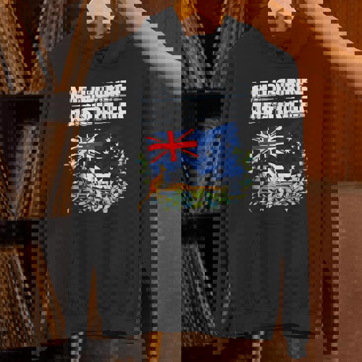 メルボルン オーストラリア お土産 オーストラリア国旗 カンガルーコアラ パーカー