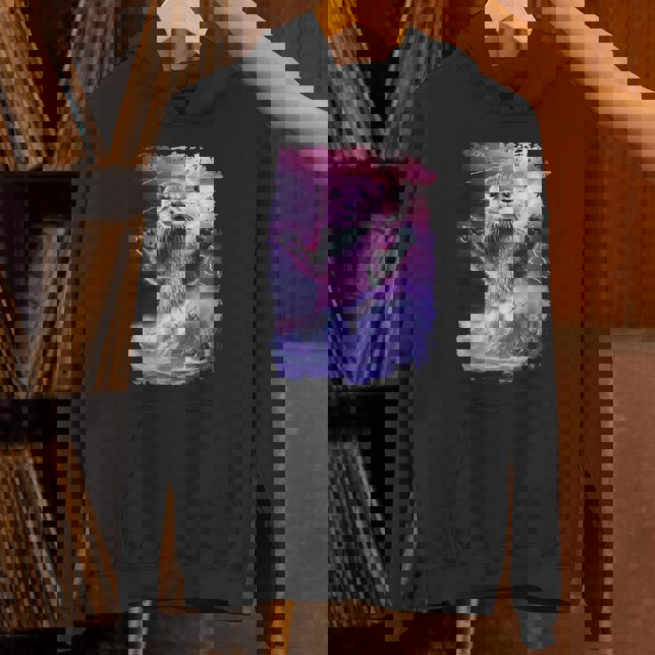 モンスター・クラーケン カワウソ神話 深海の生き物 パーカー