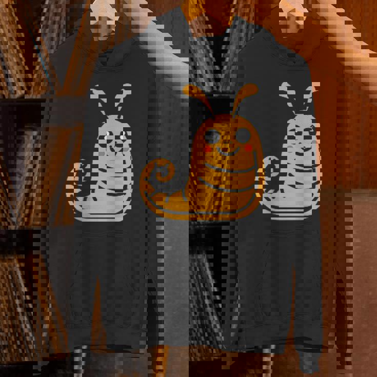 ユーモア ナメクジ 昆虫 かわいい ミニマリスト シンプル ナメクジ パーカー