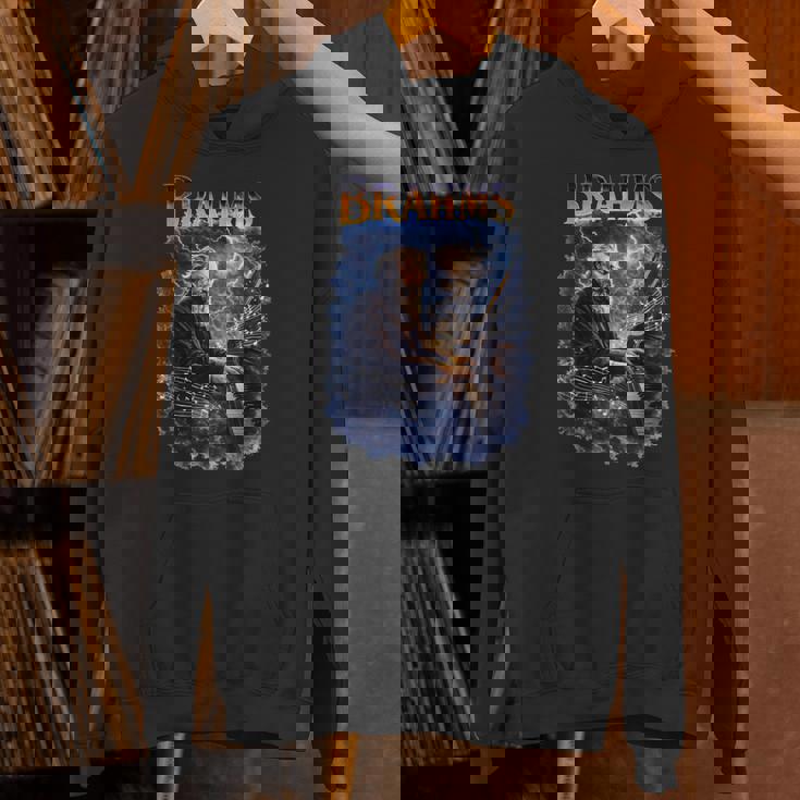 ヨハネス・ブラームス 作曲家 長袖tシャツ パーカー