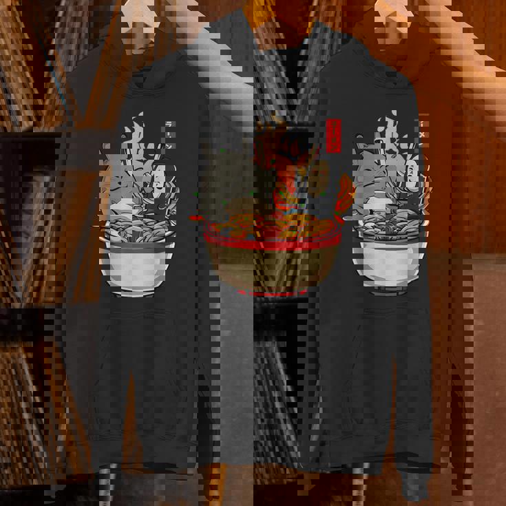 ラーメンプールパーティー かわいい日本アニメヌードルフード パーカー