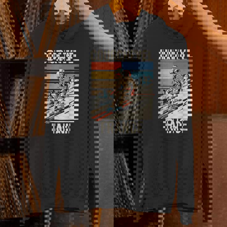 レトロ スキー クールシュベル フランス フランス スキー リゾート 楽しい パーカー