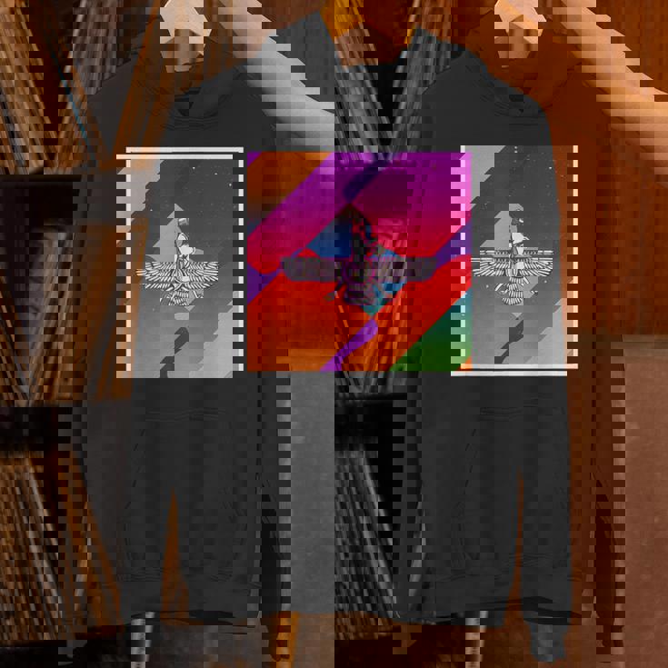 レトロ ヴィンテージ 美的 アヌンナキ パーカー