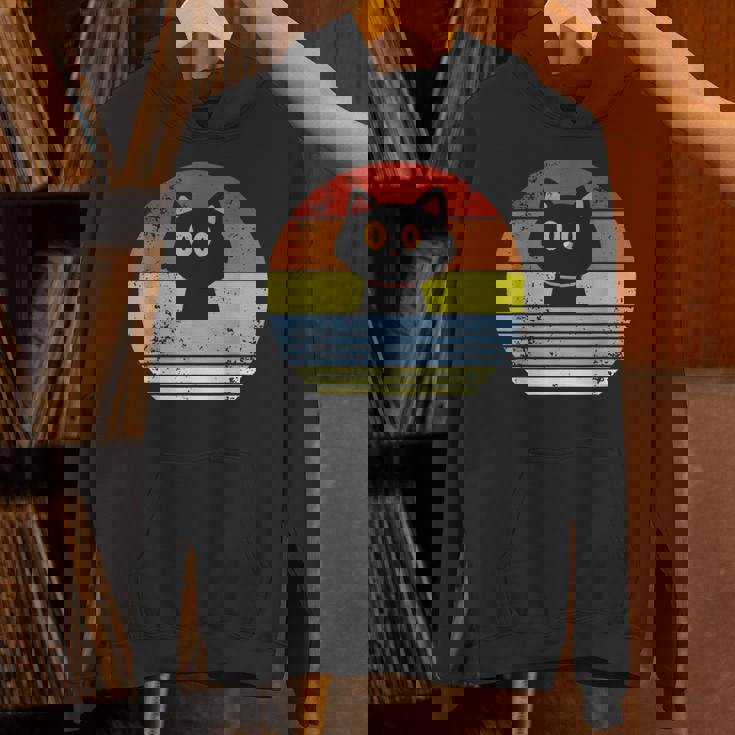 レトロ 猫 ヴィンテージ かわいい 子猫 ニャー キティ キティ パーカー