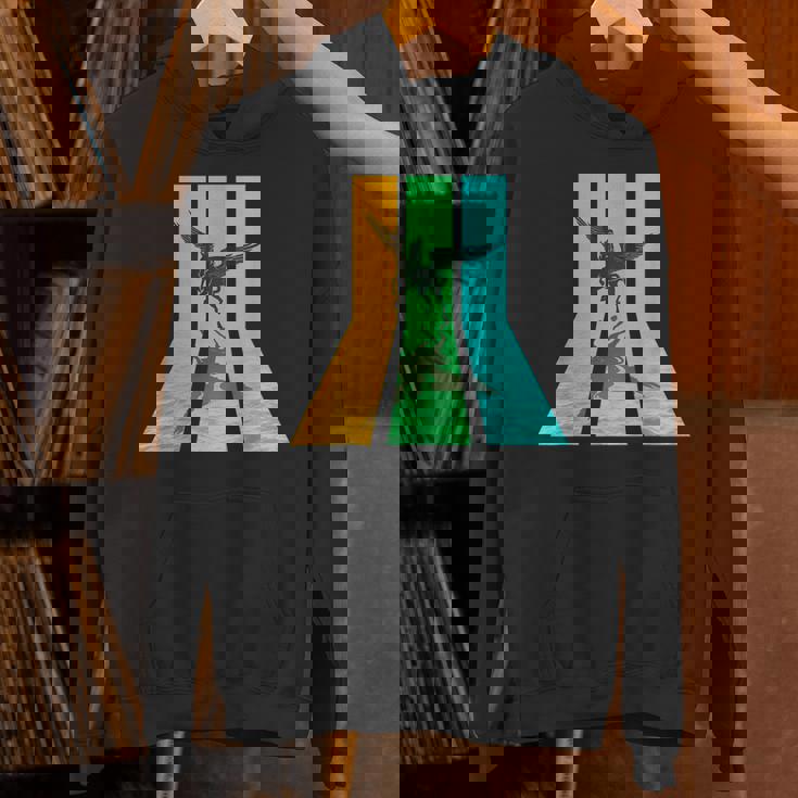 レトロ80年代ヴィンテージスタイルペガサス パーカー