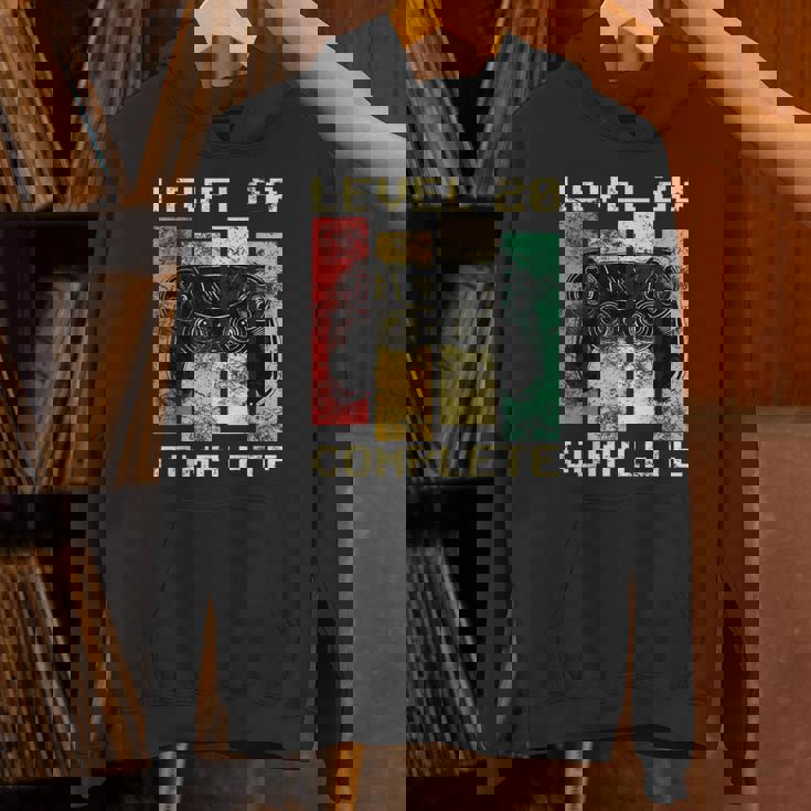 レベル20コンプリート20歳誕生日プレゼントゲーマー パーカー