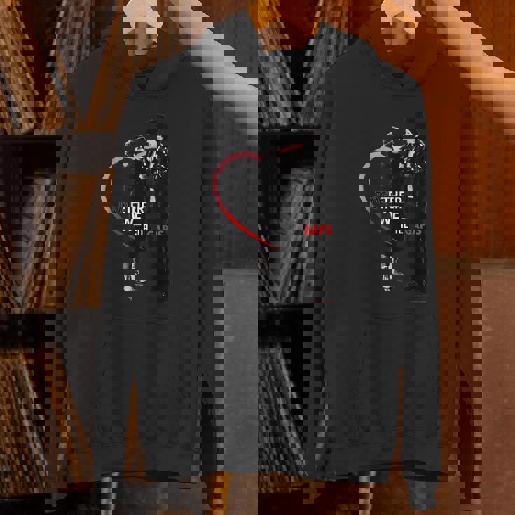 ロッキーみんなでギャップを埋める パーカー