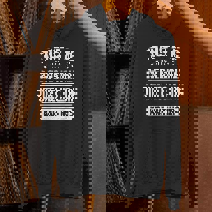 ロデオクラウンアイデアトラストプロフェッショナルロデオクラウン 長袖tシャツ パーカー