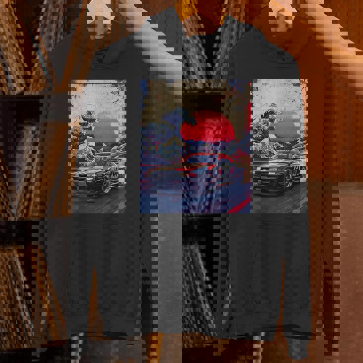 ヴィンテージ Jdm ドリフト レースカー 和波沖 神奈川 アート パーカー