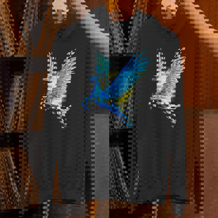 ヴィンテージ ペガサス 神話 ギリシャ空飛ぶ馬 神話 パーカー