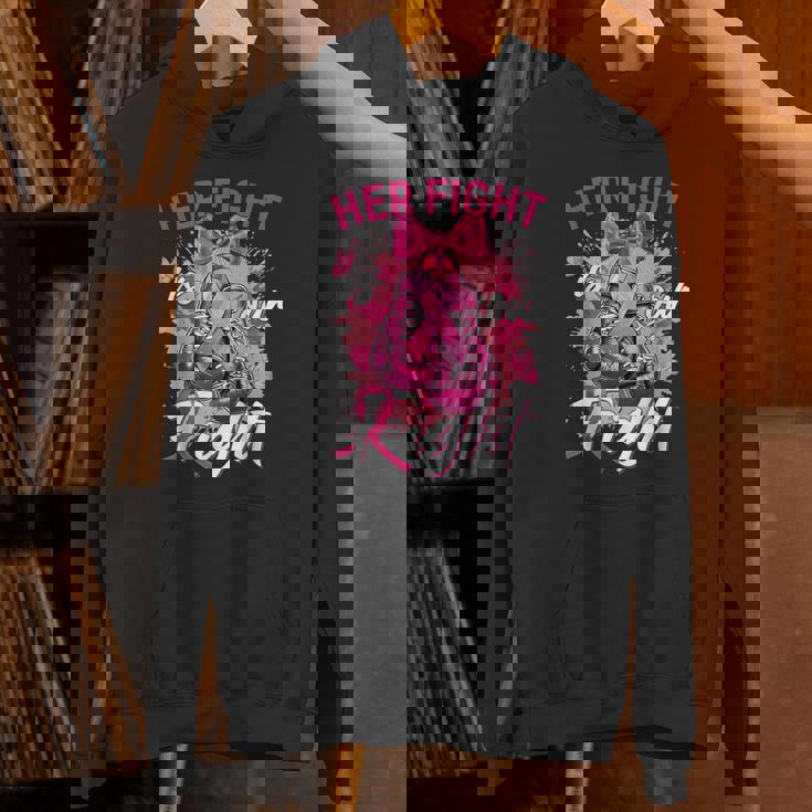 乳がん Her Fight Is Our Fight 乳がんグローブ パーカー