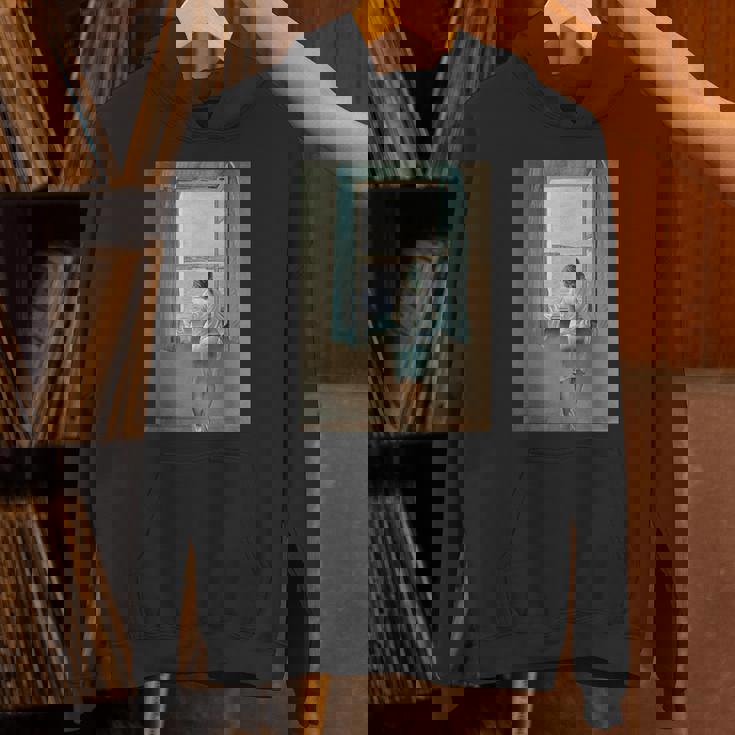 名画イラスト パーカー