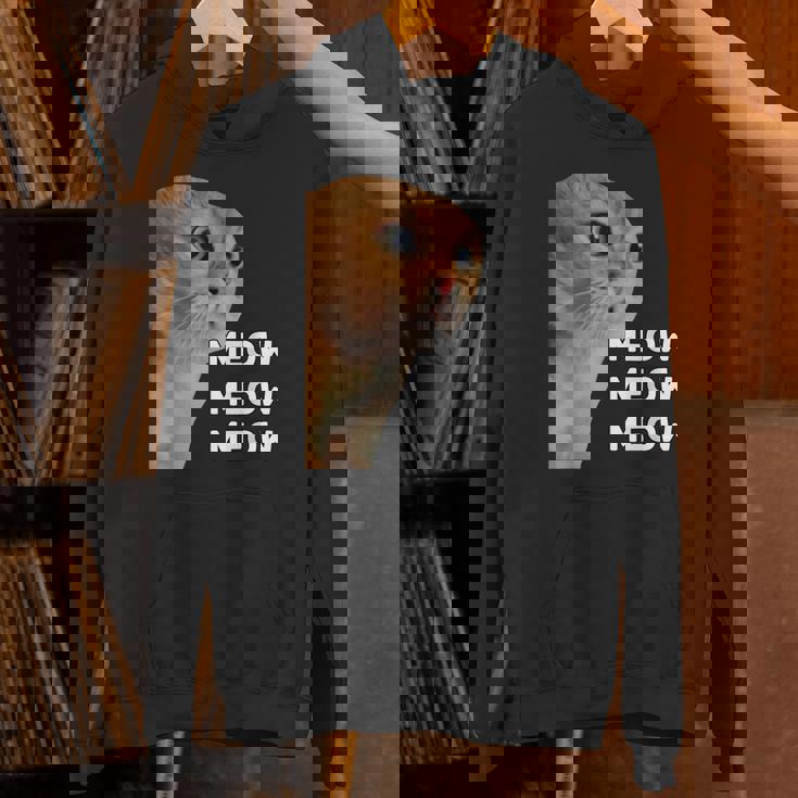 愚かなおしゃべり猫のミームニャーニャーニャー。 パーカー